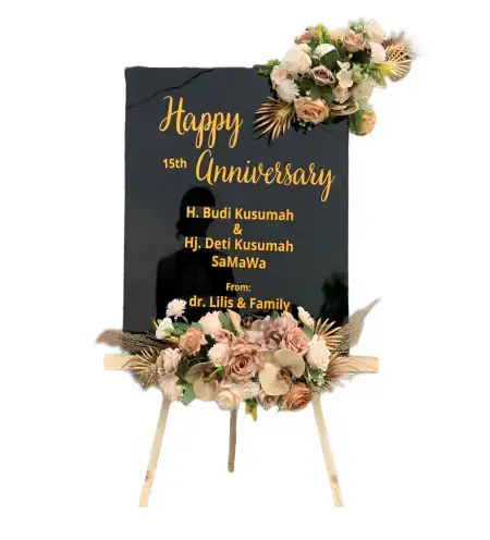 Papan Bunga Akrilik Sindon
