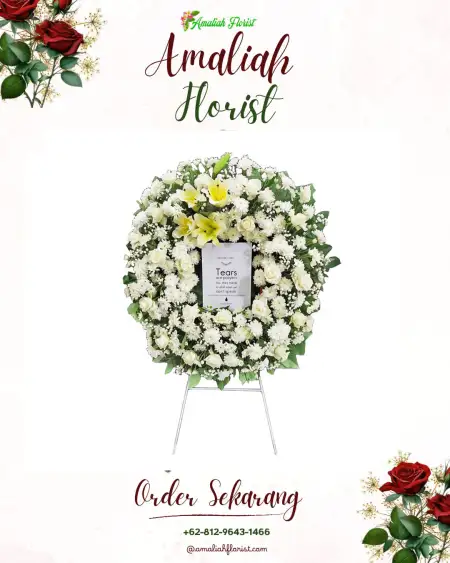 Krans Bunga Duka Sindon