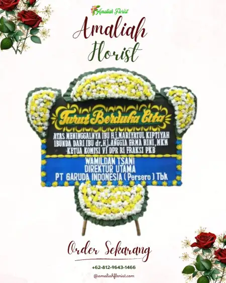 Papan Bunga Duka Sindon